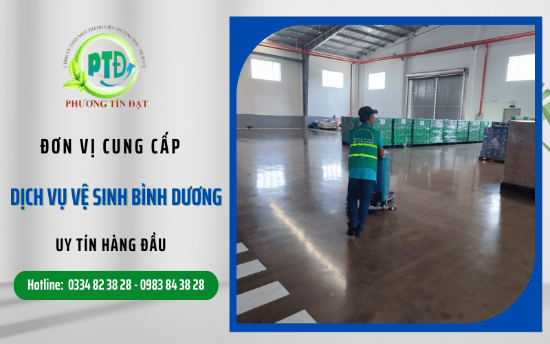 dịch vụ vệ sinh Bình Dương uy tín