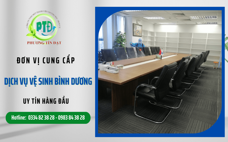 dịch vụ vệ sinh Bình Dương uy tín