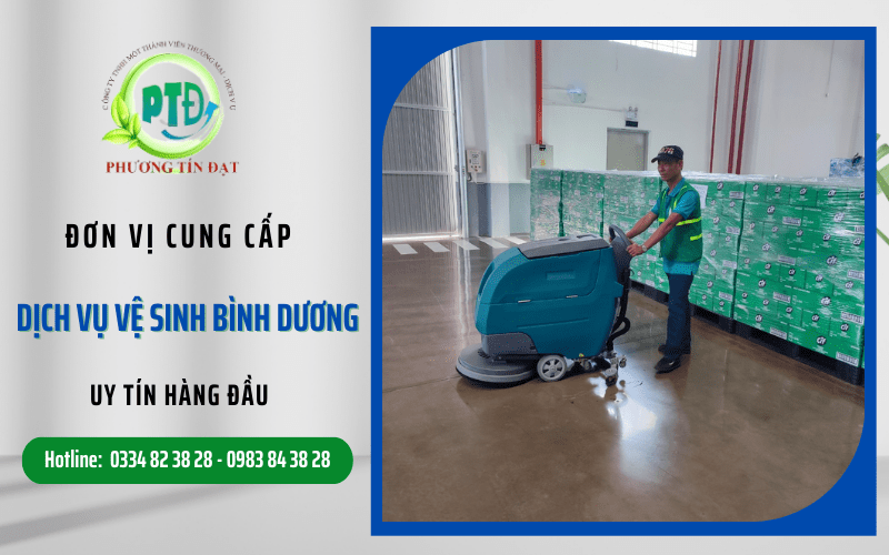 dịch vụ vệ sinh Bình Dương uy tín