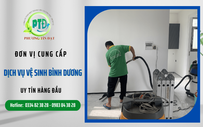 dịch vụ vệ sinh Bình Dương uy tín