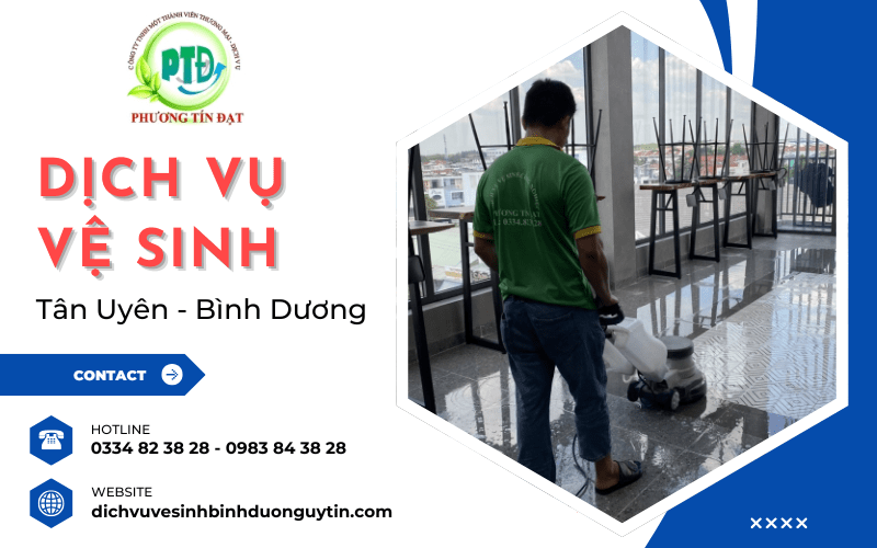 dịch vụ vệ sinh tân uyên