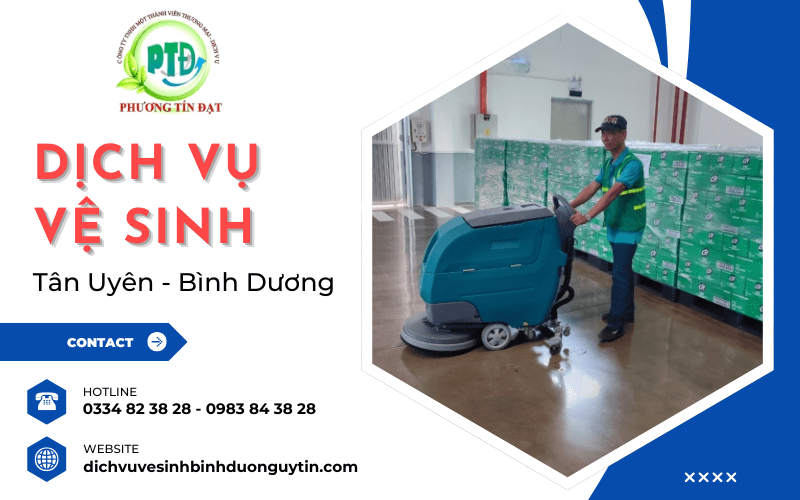 dịch vụ vệ sinh tân uyên