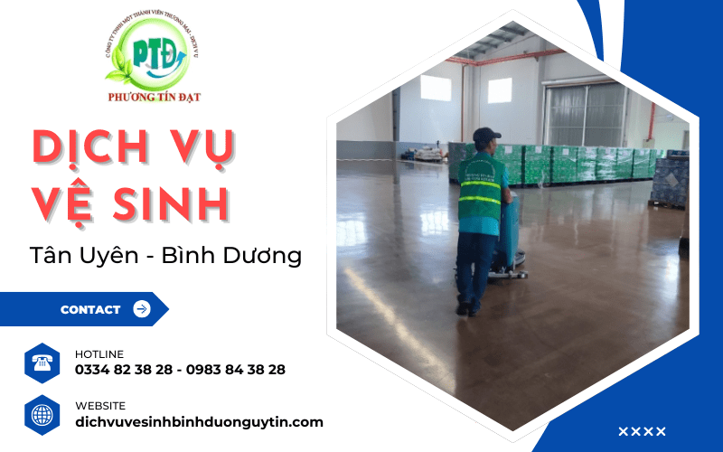 dịch vụ vệ sinh tân uyên