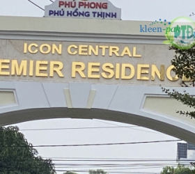 Khách hàng khu dân cư icon central- vệ sinh sau xây dựng