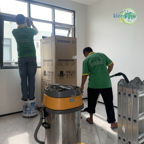 Dọn dẹp nhà sau xây dựng