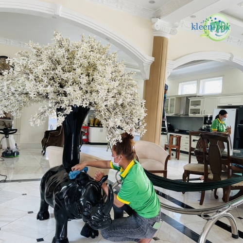 Vệ sinh biệt thự tại Bình Dương