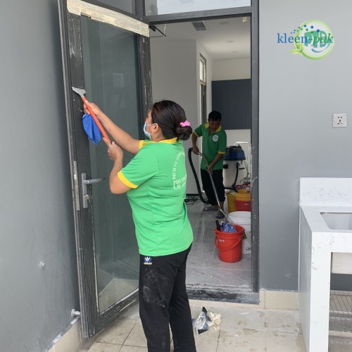 Dọn dẹp nhà sau xây dựng