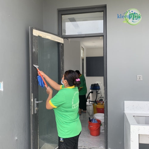 Dọn dẹp nhà sau xây dựng